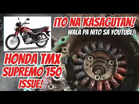 ISSUE NG TMX SUPREMO 150 LAGING SUNOG STATOR? ITO NA KASAGUTAN.