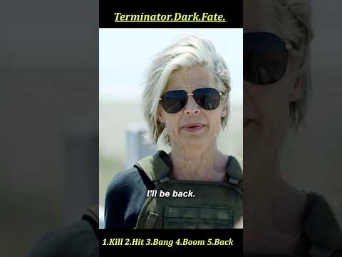 Terminator: Dark Fate (2019) | Sarah Connorโs Rocket Strike โ Blasting the Liquid Machine Away ๐ฅ