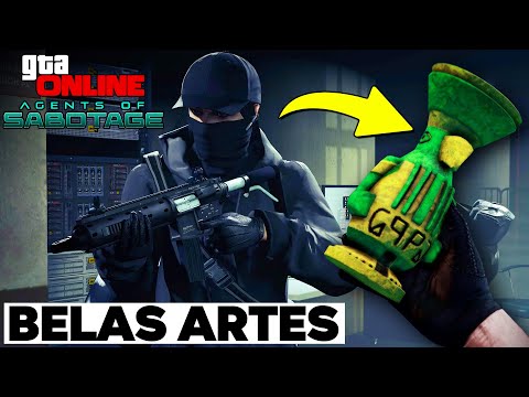 A ESTÁTUA de VICE CITY (GTA 6) | Dossiê Belas Artes | GTA Online: Agents of Sabotage