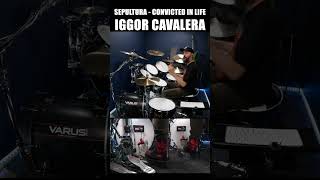 How to play: DRUM INTRO OF “CONVICTED IN LIFE” by Sepultura - Iggor Cavalera