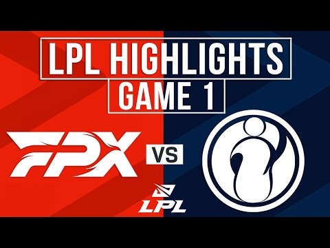 FPX vs IG Highlights Game 1 | LPL 2025 Split 1 | FunPlus Phoenix vs Invictus Gaming