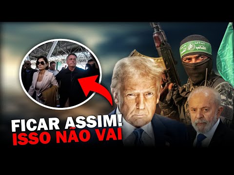 Sofrimento em Gaza Reféns Libertados, Cessar Fogo do Hamas, Trump e Michelle Bolsonaro na Posse