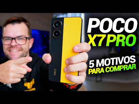 POCO X7 PRO: 5 MOTIVOS para comprar em 2025