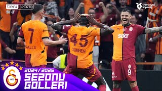 Galatasaray'ın 2024/25 Sezonu Tüm Golleri | Trendyol Süper Lig
