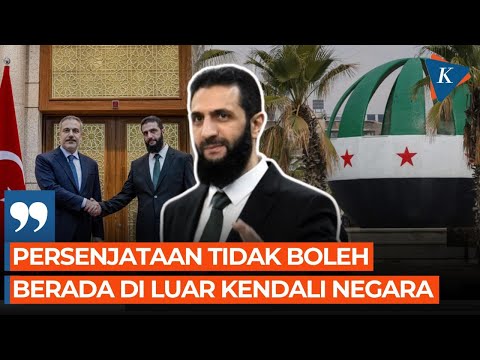 Pemimpin HTS Ingin Kendalikan Senjata di Suriah