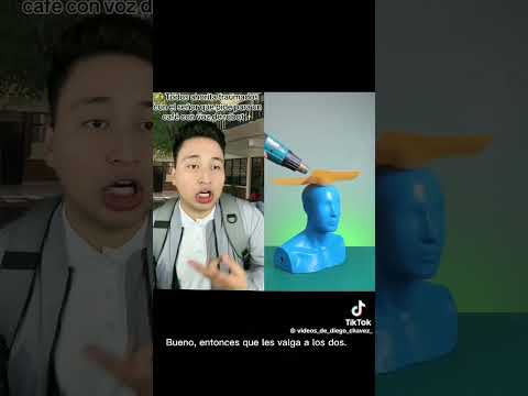 Un chico que habla como un robot en tikok viral