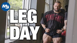 BRUTAL LEG WORKOUT  | Jordan Hutchinson & Justin Abbott 