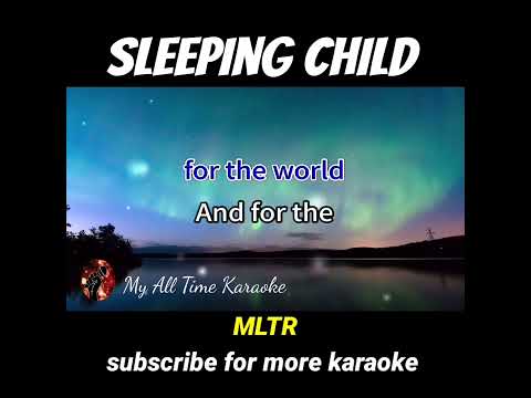 Sleeping Child karaoke #shorts