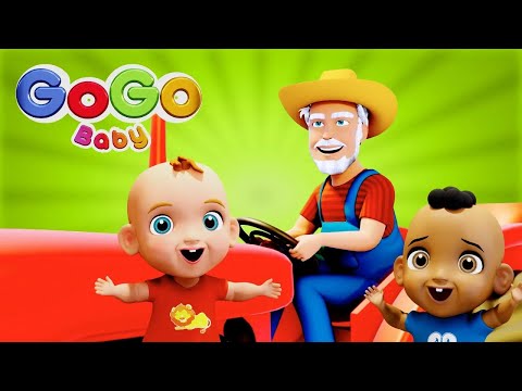 Old MacDonald Had A Farm | GoGo Baby - Nursery Rhymes & Kids Songs