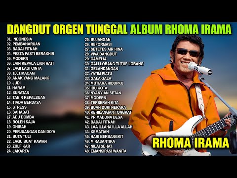 RHOMA IRAMA FULL ALBUM DANGDUT ORGEN TUNGGAL SPESIAL BEST ALBUM 2024