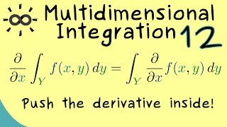 Multidimensional Integration 12 | Differentiation Under The Integral Sign