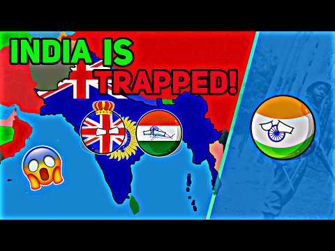 [BRITISH NEVER LEFT INDIA]⚠️😱🔥 In Nutshell || [COLONY FOREVER?]🥵🥶⚔ #countryballs