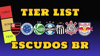 QUAL ESCUDO MAIS BONITO DO FUTEBOL BRASILEIRO?? TIER LIST