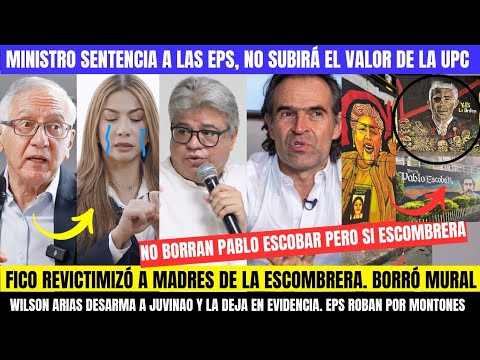 MINISTRO Y SENADOR ATENDIERON A JUVINAO.FICO DEFENDIENDO A URIBE REVICTIMIZÓ MADRES DE LA ESCOMBRERA