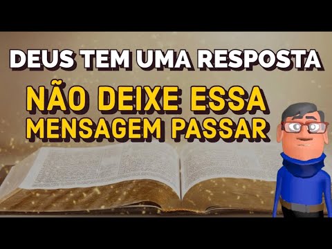 NÃO DESISTA NEM PARE DE ORAR - MINUTO COM DEUS HOJE