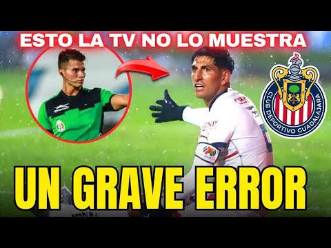 ¡GRAN BOMBAZO! ¡LA TV NO MOSTRÓ ESTO! | NOTICIAS DE CHIVAS HOY
