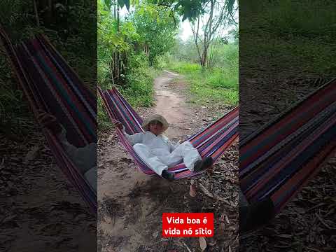 #pena que ela nem aproveitou  o sítio