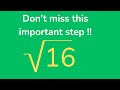 Understanding Square Roots Using Factor Trees
