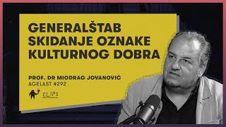 Nezakonit postupak skidanja oznake kulturnog dobra sa zgrade Generalštaba
