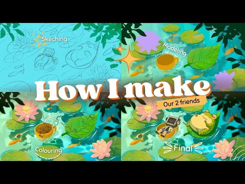 How I make our 2 friends - Aesthetic Lofi