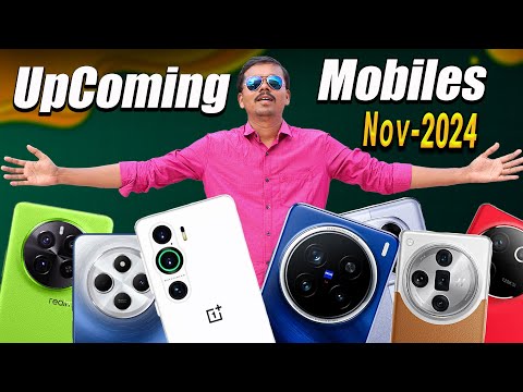 Top 10+🔥Best Upcoming Smartphone 📱 Launches ⚡November 2024⚡TB