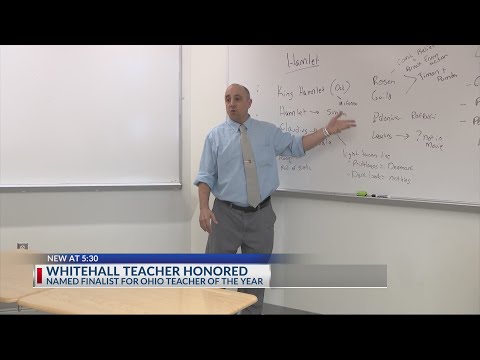 YouTube video thumbnail: Whitehall Educator is an Ohio Teacher of the Year Finalist