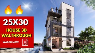 25x30 House plans 3D | 1bhk +| 3BHK | OFFICE/STUDY | 7.5x9 Meters || DV Studio