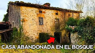 ENCONTRÉ CASA ABANDONADA de FAMILIA de AGRICULTORES en el BOSQUE