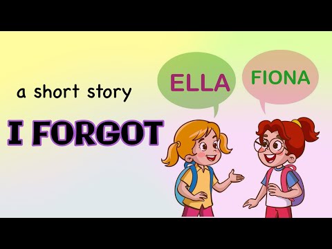 Short Stories | Moral Stories | I Forgot | #moralstories #writtentreasures #shortstories