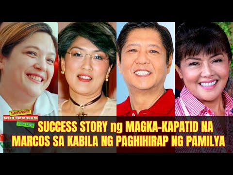 SUCCESS STORY ng Magka-Kapatid Na Marcos Sa Kabila ng Paghihirap Matapos ang Edsa Revolution!
