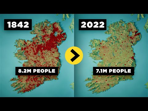 YouTube video thumbnail: Why Ireland has Fewer People than 200 Years Ago