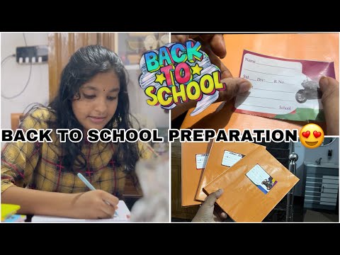 #backtoschool  PREPARATIONS  📚📌🌂🎒 2024~2025  🤩 മലയാളം I#schoolpreparation #thumbithequeen