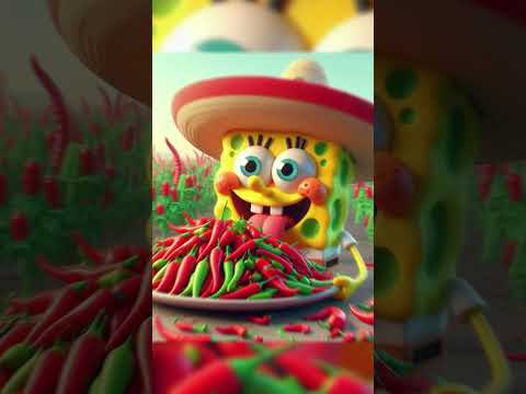 Chili-Challenge: SpongeBob vs. Mr. Krabs vs. Thaddäus vs. Patrick