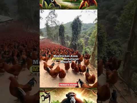Peternaka ayam di goa pegunungan!tradisi unik di tiongkok