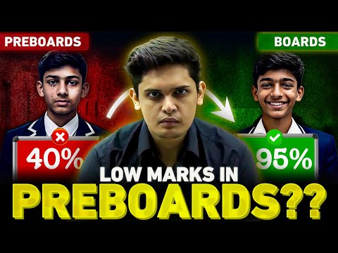 Preboard Exams Barbaad? - Real Motivation🔥| Plan to Score 95% in Board Exams| Prashant Kirad