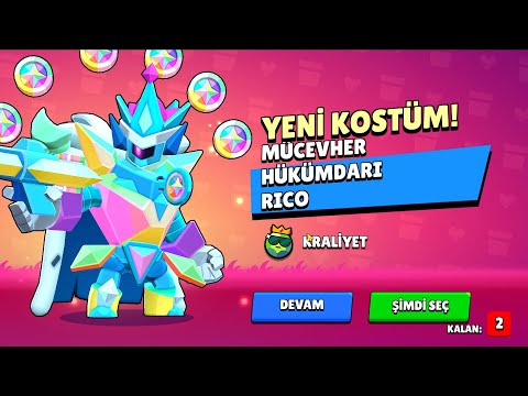 Mega Kutudan En Pahalı Kostümü Çıkarttık Brawl Stars😲