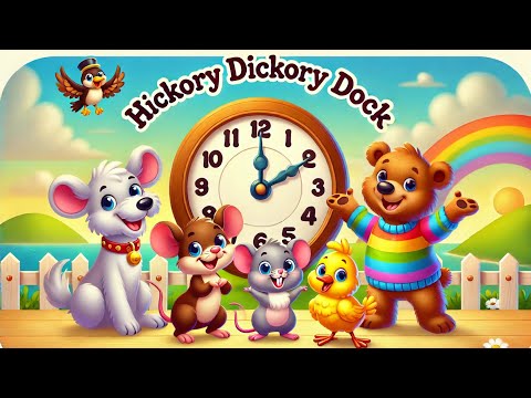 Hickory Dickory Dock | Nursery Rhymes for kids