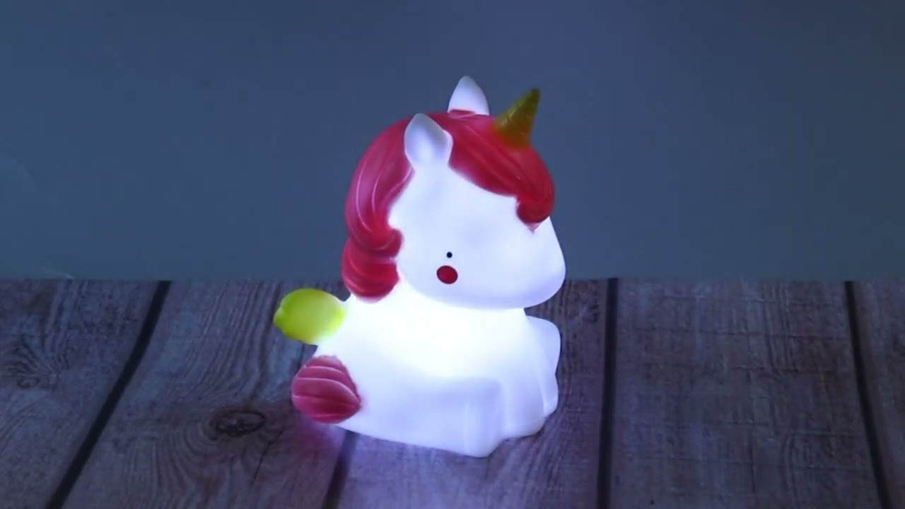 Ночник Единорог - видео