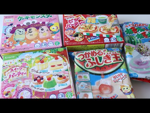 Japanese Interesting 5 DIY Candy Making Kits Popin'Cookin' Candy Souvenir ASMR