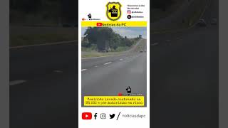 URGENTE: Motorista de caminhão invade contramão na BR 262