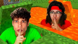 Hice 4 HABITACIONES SECRETAS de UN SOLO COLOR en Minecraft!