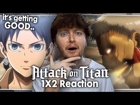 I MIGHT LIKE ANIME.. (Attack on Titan 1X2 - 'That Day' | Reaction)