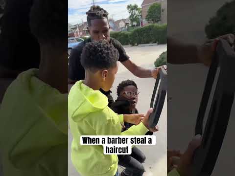 When a barber steal a haircut 💈😭 #stix808 #funny #barber #memes #foryou #tiktok #relatable #fade