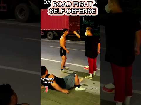 How to knock out the big guy. Street Fighter. Self defence.#selfdefence #powerpunch #boxingtraining
