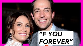Zach Levi's co-star tells him "F YOU FOREVER"