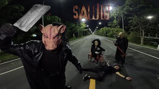 PARKOUR VS SAW 3!