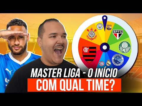 INÍCIO da MASTER LIGA! Com a ROLETA da SORTE definindo o TIME! MASTER LIGA #01