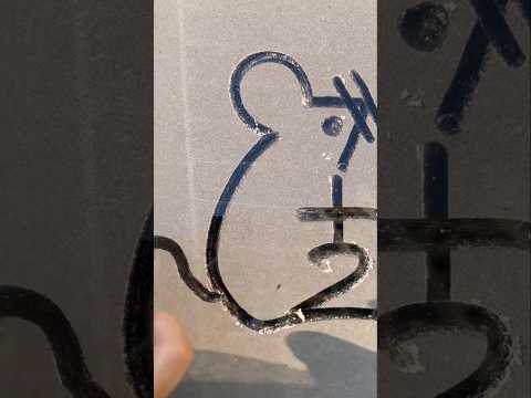 رسم فأر سهل للاطفال | رسم سهل | رسم للاطفال #رسم #shorts