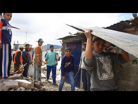 YouTube video thumbnail:  At Least Two People Killed After a House Collapsed in Casablanca