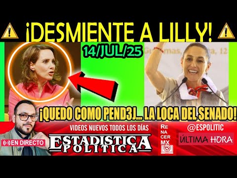 Quedo como P3ND3J... ¡ Claudia VENCE a Lilly Tellez la DESMIENTE !